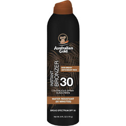 Australian Gold Instant Bronzer Continuous Αδιάβροχο Spray Μαυρίσματος Σώματος SPF30 177ml