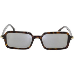 Fendi FE40174I 52C Ανδρικά Γυαλιά Ηλίου Ορθογώνια Κοκάλινα Ταρταρούγα με Γκρι Φακό