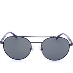 Hackett HSK1144 911 Ανδρικά Γυαλιά Ηλίου Στρογγυλά Μεταλλικά Μαύρα με Μαύρο Φακό