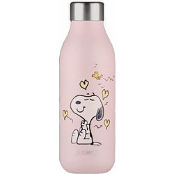 Les Artistes Paris Bottle 2.0 Enjoy Snoopy Pink 500ml