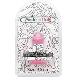 Toyz4lovers Italian Cock 3" Mio Πρωκτική Σφήνα 9cm Clear Ροζ