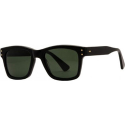 Epos erato Ανδρικά Γυαλιά Ηλίου Τετράγωνα Κοκάλινα Μαύρα με Μαύρο Φακό