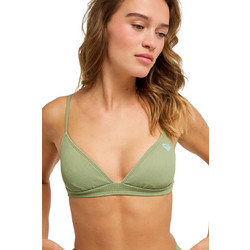 Roxy Love Bikini Top Τριγωνάκι Πράσινο Mint ERJX305630-GLD0