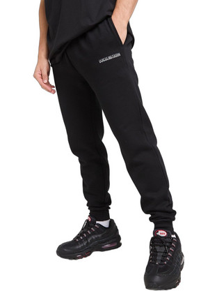 Mckenzie Dual Ανδρικό Παντελόνι Φόρμας Fleece με Λάστιχο Μαύρο MCKTM17355007