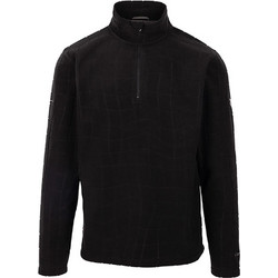 Trespass Ellerton Half-Zip Fleece Ανδρικό Αθλητικό Φούτερ Μαύρο MAFLFLTR0087-BLK