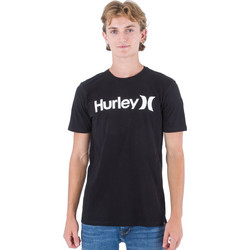Hurley Ανδρικό Αθλητικό T-Shirt Μαύρο MTS0035030-H010