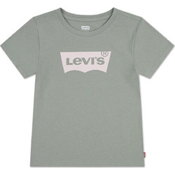 Levi's Παιδικό T-Shirt Κοντομάνικο Πράσινο Mint Ροζ 4EK825-GB5