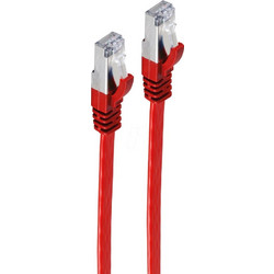 Shiverpeaks U/FTP Cat.7 Καλώδιο Δικτύου Ethernet 2m Red BS75512-SLR