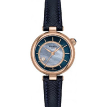 Tissot T-Lady Desir Γυναικείο Ρολόι Αυτόματο με Μπλε Δερμάτινο Λουράκι T152.207.36.131.00
