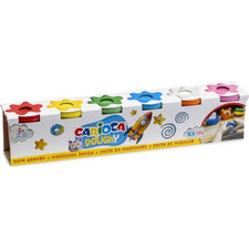 Carioca Doughy Πλαστοζυμαράκια Σετ 6 Βαζάκια