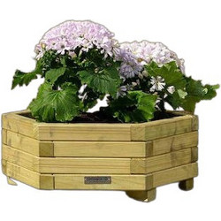 Showood Γλάστρα Εξωτερικού Χώρου Ξύλινη 65x65x21cm 1499