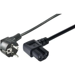 Microconnect MC-JT008HT3W-H05VV-F-3.0 Καλώδιο Τροφοδοσίας Schuko to IEC C15 3m