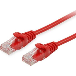 Equip U/UTP Cat.6a Καλώδιο Δικτύου Ethernet 0.15m Red 603121