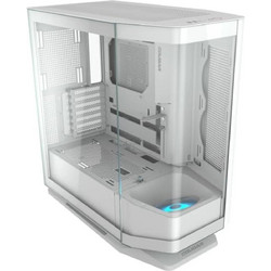 Cougar FV270 White Gaming Midi Tower Κουτί Υπολογιστή RGB με Πλαϊνό Παράθυρο CGR-58M6W-RGB
