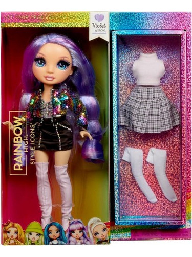 MGA Entertainment Rainbow High Style Icons Violet