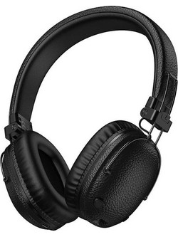 Borofone B034 Ενσύρματα & Ασύρματα Bluetooth Ακουστικά Over Ear Μαύρα