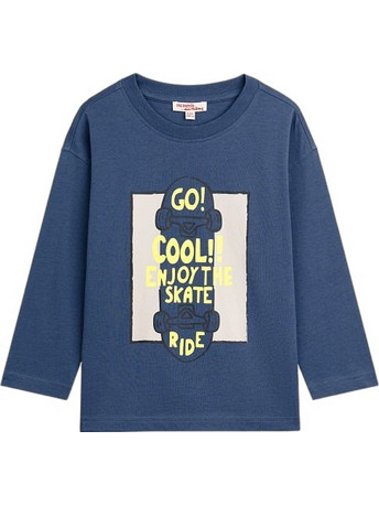 Dpam Παιδικό T-Shirt Μακρυμάνικο Μπλε BOJOTEE2EX