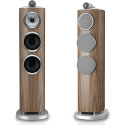 Bowers & Wilkins 804 D5 Ζεύγος Ηχείων Hi-Fi Δαπέδου 3 Δρόμων Beige Light Walnut