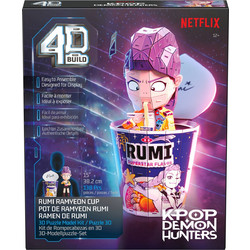 Puzzle Spin Master 4D Build K-Pop Demon Hunters Rumi Ramyeon Cup 3D 138 Κομμάτια