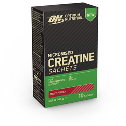 Optimum Nutrition Micronised Creatine Fruit Punch 10x4.5gr