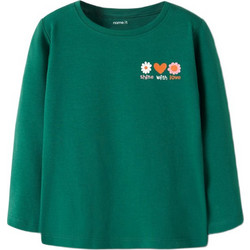 Name It Παιδικό T-Shirt Μακρυμάνικο Πράσινο 13259027