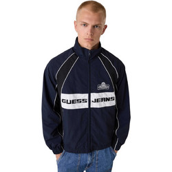 Guess Ανδρικό Μπουφάν Χειμωνιάτικο Bomber Navy Μπλε M6YL12W2695-A71W