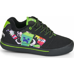 Heelys Minecraft Pro 25 Παιδικά Sneakers με Ροδάκια Μαύρα Lime HE05679001