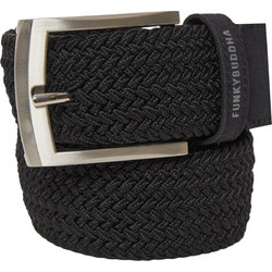 Funky Buddha Ανδρική Ζώνη Υφασμάτινη Μαύρη FBM012-309-10