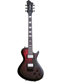 Hagstrom Krona Ηλεκτρική Κιθάρα Single Cut με Μαγνήτες HH Burnt Blood