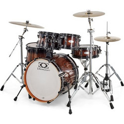 Drumcraft Series 4 Studio Cream Mocca Burst Bundle