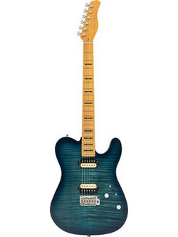 Sire Larry Carlton T7 FM New Gen Ηλεκτρική Κιθάρα T Style με Μαγνήτες HH & Ταστιέρα Maple Transparent Blue