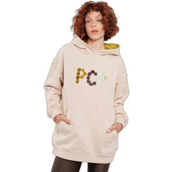 PCP Γυναικείο Φούτερ Oversized με Κουκούλα & Τσέπες Μπεζ 2026W25-0000