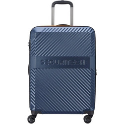 Delsey Securitech 40068102 Βαλίτσα Μεσαία 65.5x45.5x28.5cm με 4 Ρόδες Μπλε