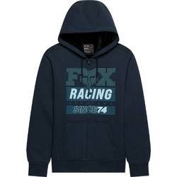 Fox Racing Ανδρική Ζακέτα Φούτερ με Κουκούλα και Φερμουάρ Navy Μπλε 40388-329
