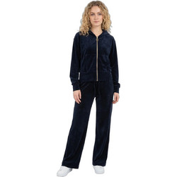 Paco & Co Γυναικείο Σετ Φόρμας Βελουτέ Navy Μπλε 2682909