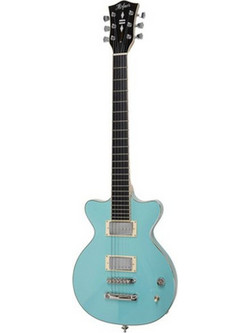 Hofner H4800-PR-G Ηλεκτρική Κιθάρα Double Cut με Μαγνήτες HH & Ταστιέρα Ebony Light Green