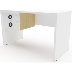 AlfaSet Iris2 Γραφείο Υπολογιστή Ξύλινο 100x72x60cm 123456842