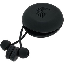 D'Addario dBud Ωτοασπίδες με Κορδόνι 1 ζευγάρι Μαύρες