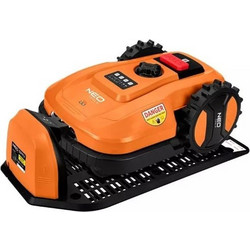 Neo Tools 04-621 Αυτοκινούμενη Μηχανή Γκαζόν Ρομπότ Μπαταρίας Κοπή 18cm