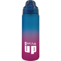 Back Me UP Παιδικό Παγούρι Πλαστικό BPA Free Μπλε 600ml