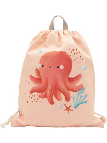 Sassi Octopus Παιδική Τσάντα Πλάτης Γυμναστηρίου Ροζ DB3512