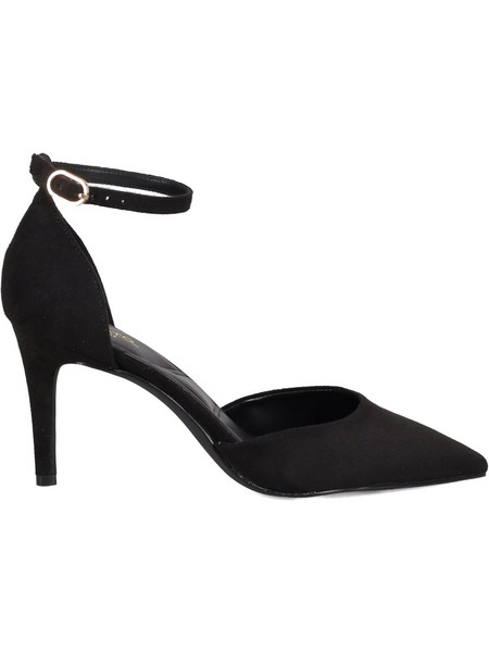 Migato Γόβες Suede με Τακούνι Στιλέτο με Λουράκι Μαύρες 100048721-014