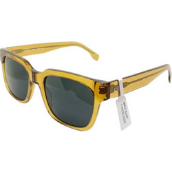 Moritz MZ11622C LK21C Ανδρικά Γυαλιά Ηλίου Τετράγωνα Κοκάλινα Κίτρινα με Μαύρο Φακό