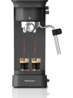 Rohnson 980261400W Μηχανή Espresso 1400W 20bar