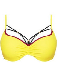Marko Ball Bikini Top Κίτρινο M-835