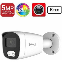 Ktec IP-SM5E IP Κάμερα Ασφαλείας 5MP Full HD+ 2.8mm Αδιάβροχη Νυκτός