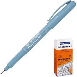 Centropen Document Στυλό 0.7mm Μαύρο