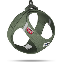 Curli Clasp Air-Mesh Σαμαράκι Σκύλου Γιλέκο Χακί Small