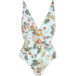 Gsecret Ολόσωμο Μαγιό Floral Γαλάζιο L33418-38823