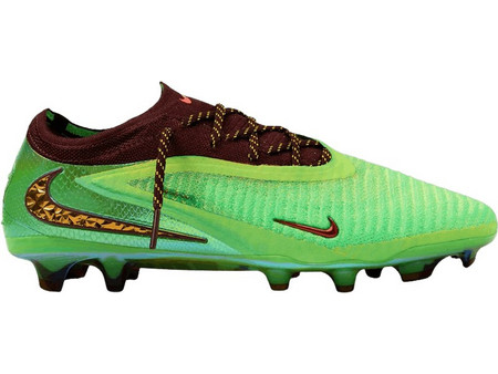 Nike Phantom 6 Low Elite FG IQ8140-900 Ποδοσφαιρικά Παπούτσια με Τάπες και Καλτσάκι Πράσινα Μαύρα